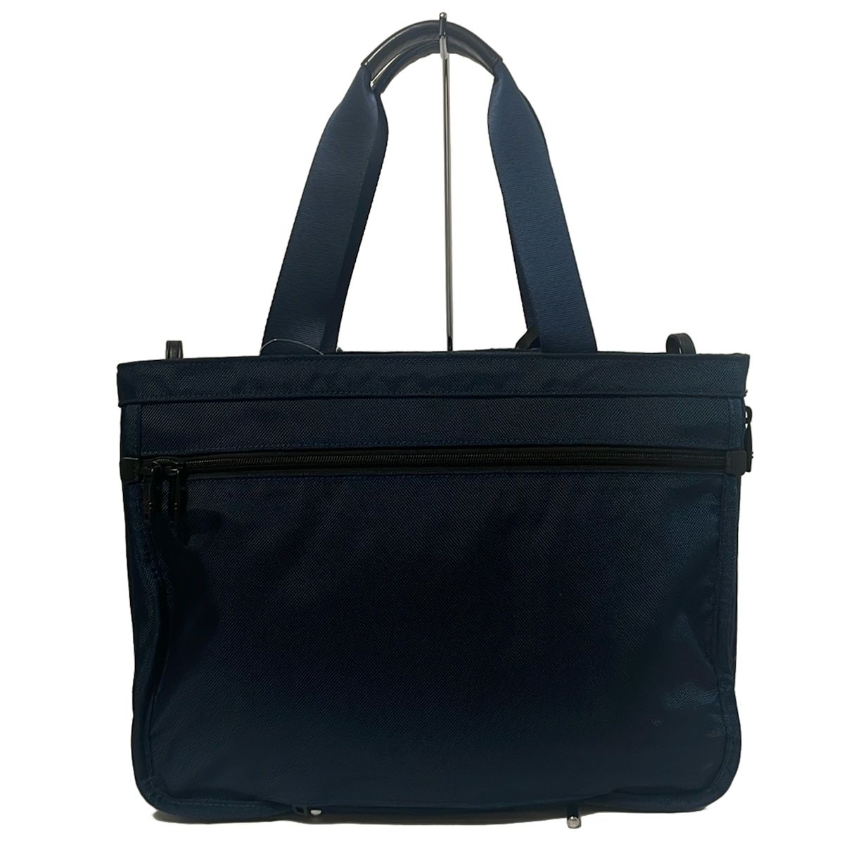 ネイビー×黒 ブリーフケース