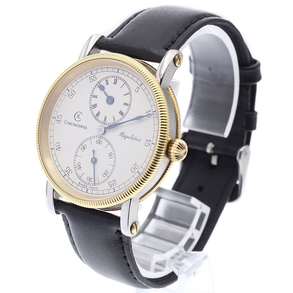 クロノスイス Chronoswiss CH6322 レギュレーター 手巻き メンズ 良品 _918520 クロノスイス Chronoswiss CH6322 レギュレーター 手巻き メンズ良品_
