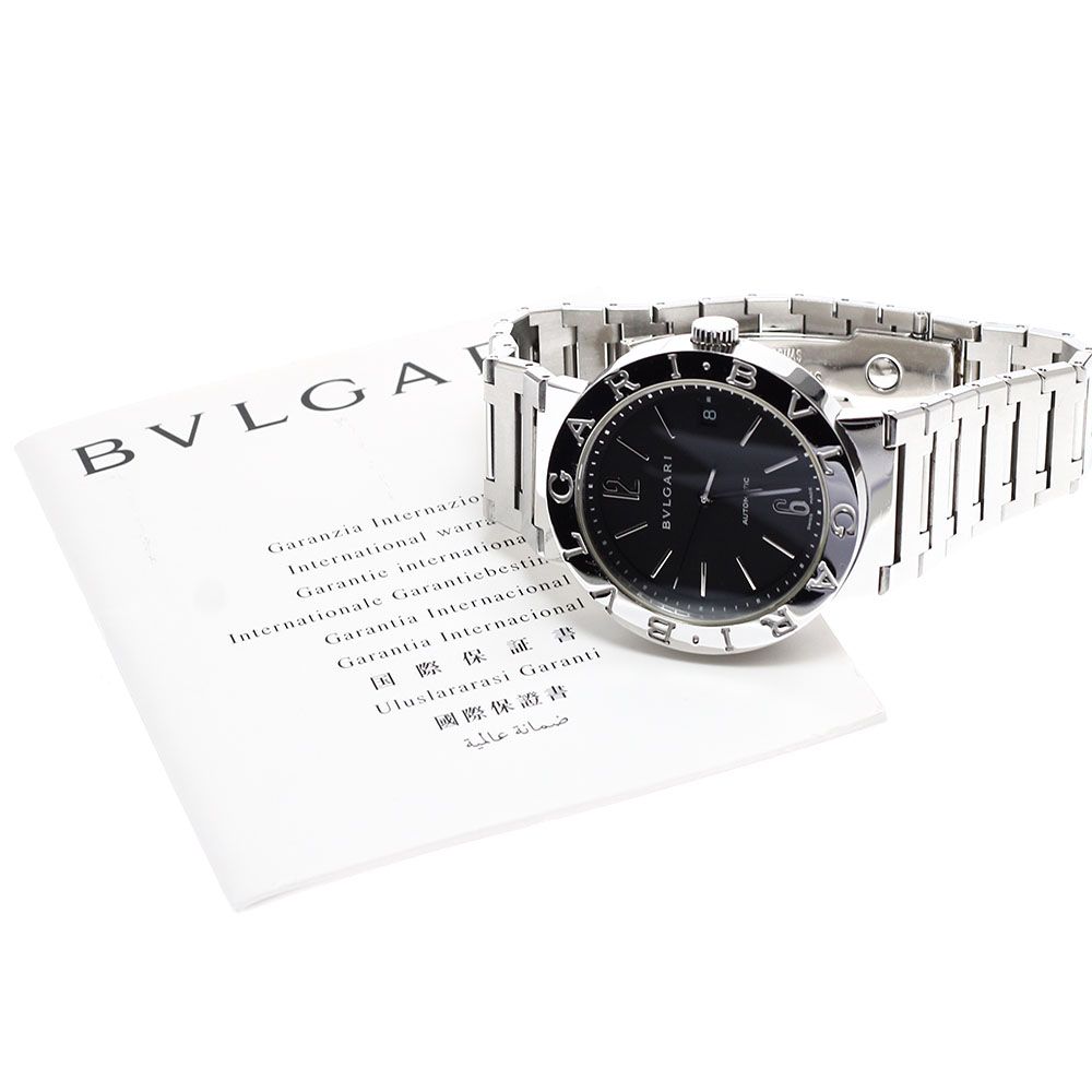 ブルガリ BVLGARI BB38SS ブルガリブルガリ デイト 自動巻き メンズ 