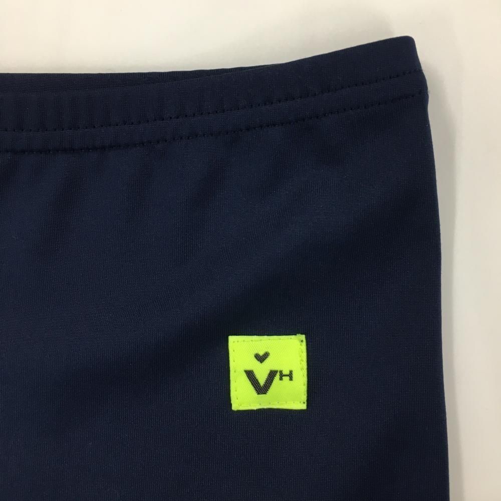 超美品】ビバハート レギンスパンツ ネイビー ロゴプリント スパッツ