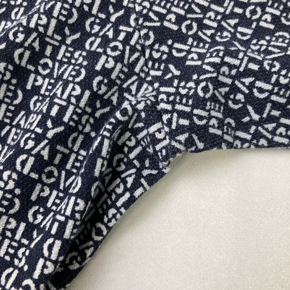 サイズ：4 PEARLY GATES パーリーゲイツ モックネック 半袖Tシャツ