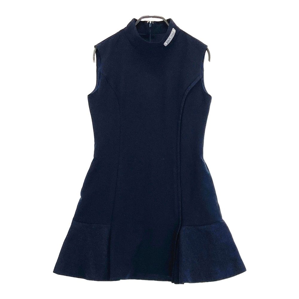 サイズ：S EIMY GOLF エイミーゴルフ 裏地付 ノースリーブワンピース