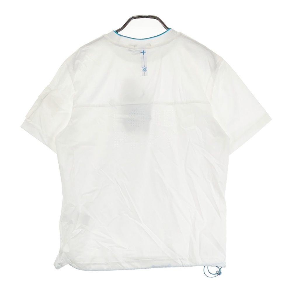 サイズ XS G FORE ジーフォア 韓国モデル 半袖Tシャツ ホワイト系 ゴルフウェア レディース ストスト