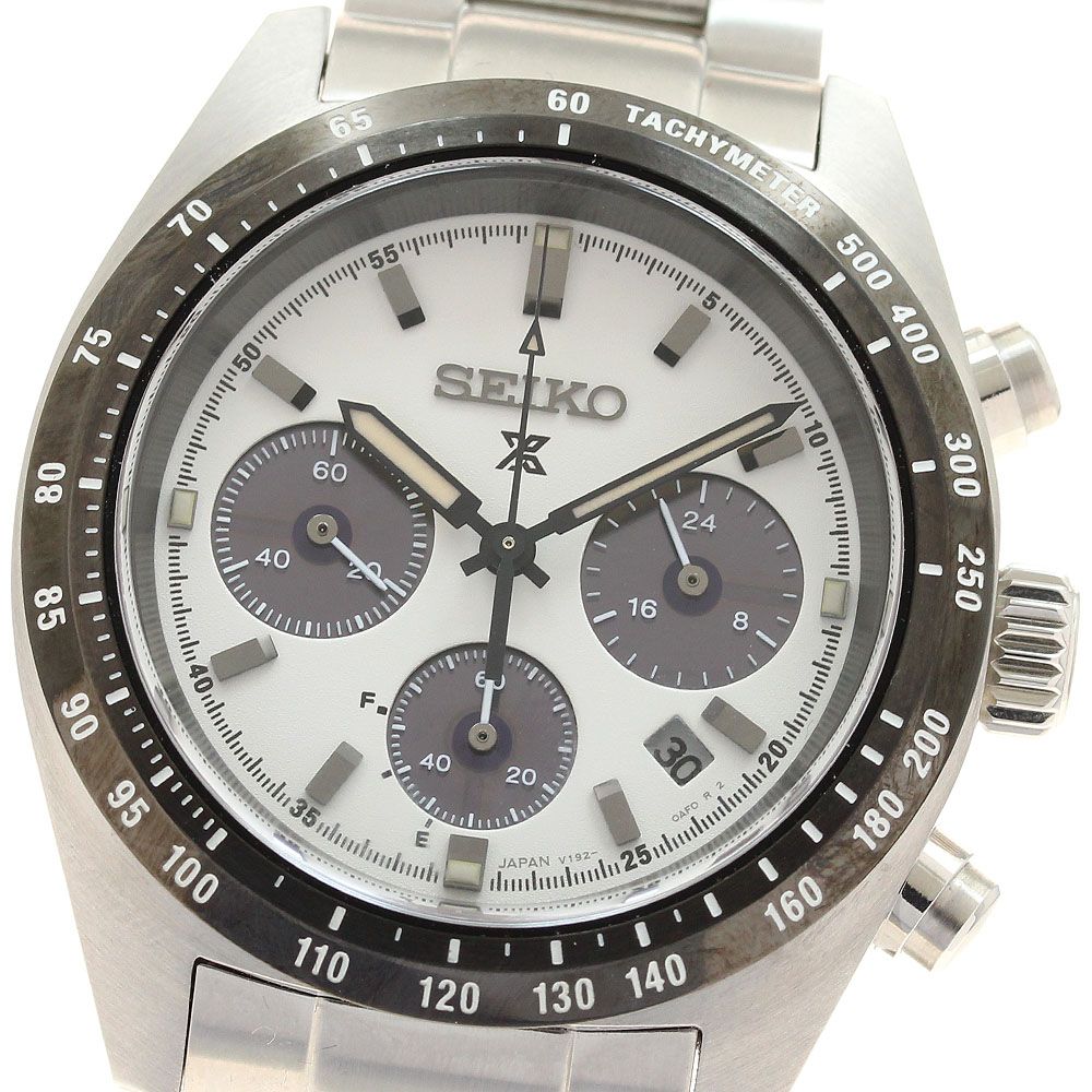 セイコー SEIKO SBDL 085 プロスペックス スピードタイマー クロノグラフ ソーラー メンズ _916031