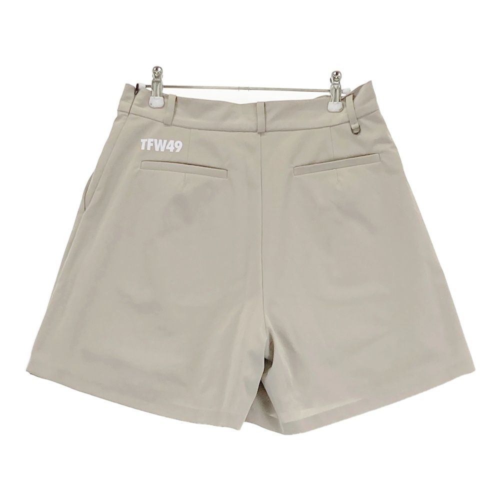 サイズ L TFW 49 ティーエフダブリューフォーティーナイン キュロットパンツ ベージュ系 ゴルフウェア レディース ストスト