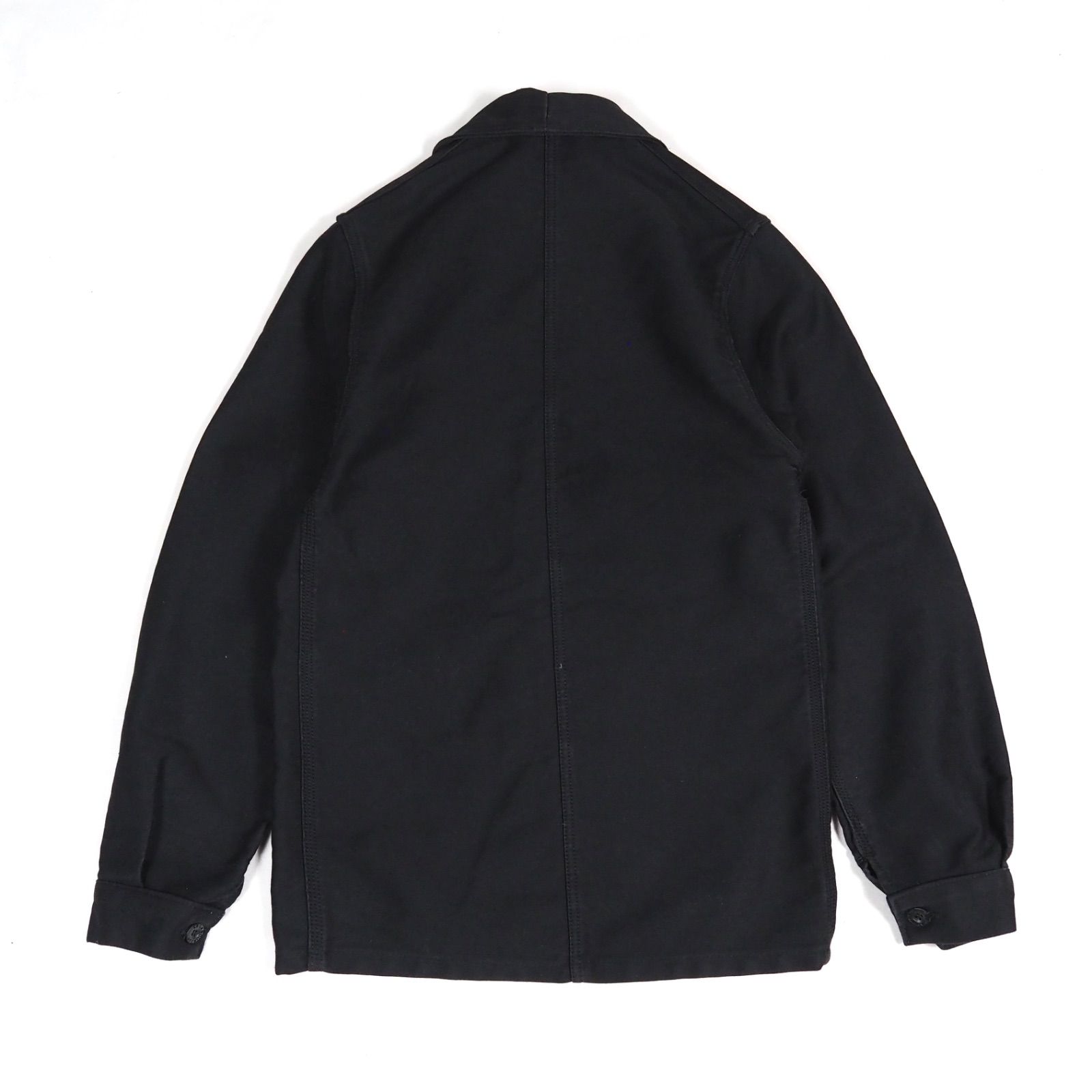 LE LABOUREUR Black moleskin work jacket FRANCE製 ルラブルール
