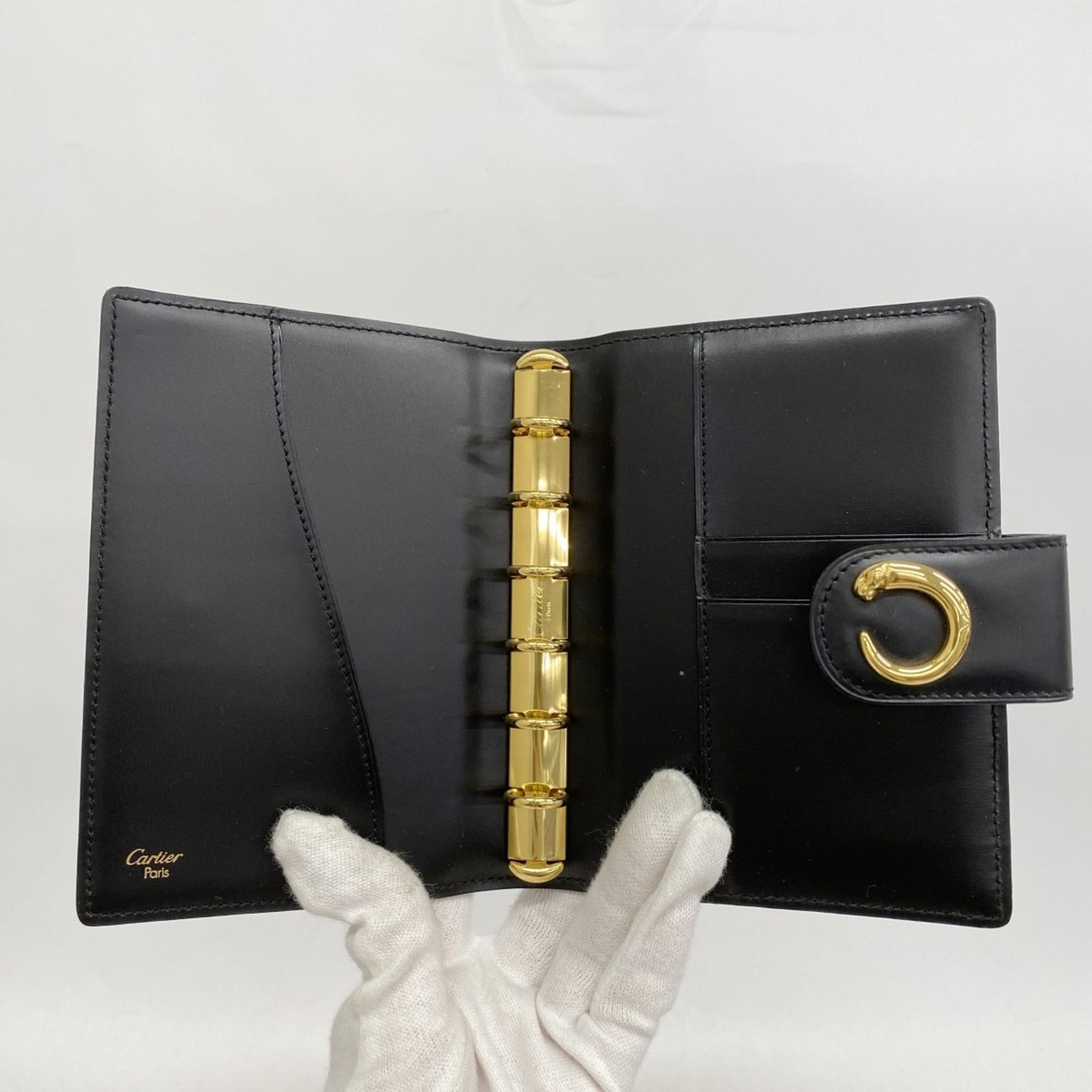 カルティエ(Cartier) カルティエ 手帳カバー パンテール レザー