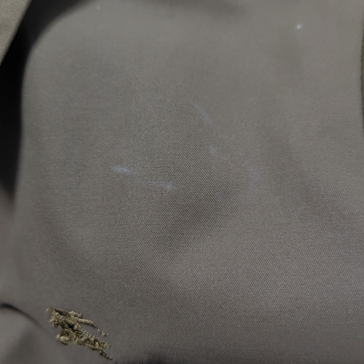 Burberry Blue Label バーバリーブルーレーベル ワンピース サイズ38 M レディース - カーキ 長袖 ロング ジップアップ 細見え クルーネック