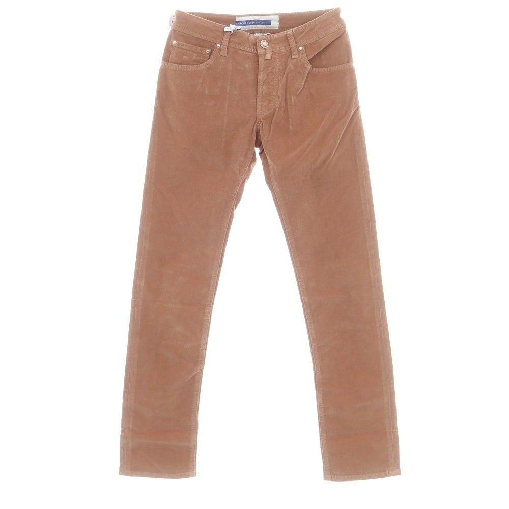 アウトレット ヤコブコーエン JACOB COHEN NICK ストレッチコットン 細畝 コーデュロイパンツ ダスティピンク サイズ30 メンズ