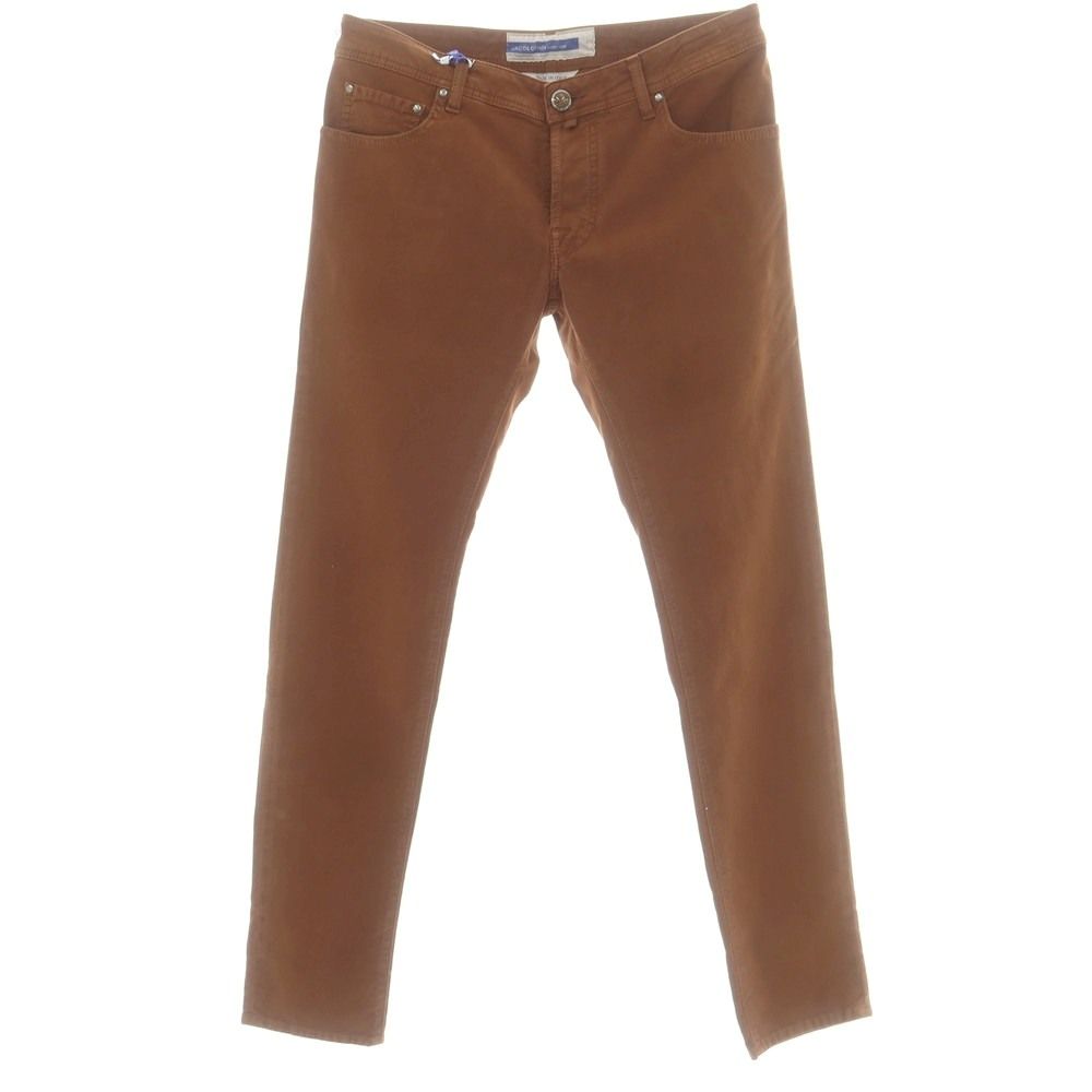 ヤコブコーエン JACOB COHEN NICK SLIM ストレッチコットン 5ポケットパンツ ブラウン サイズ34 メンズ
