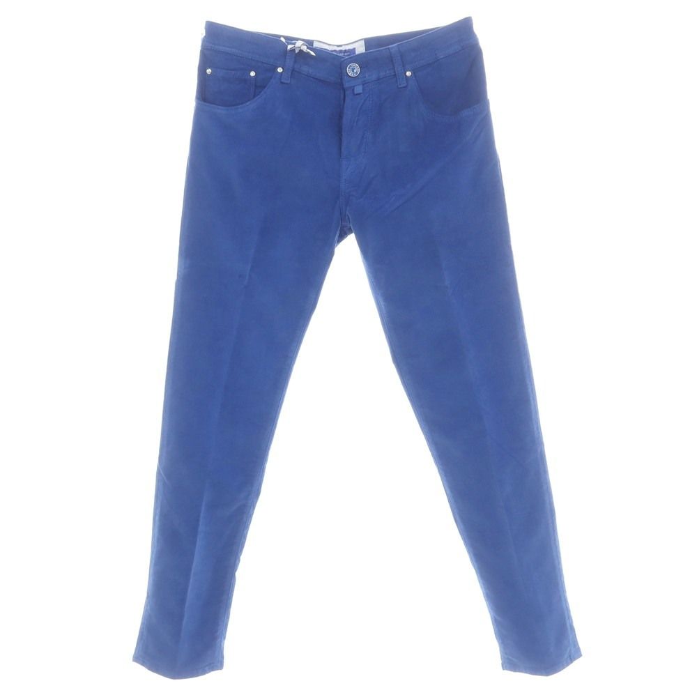 ヤコブコーエン JACOB COHEN SCOTT ストレッチコットン コーデュロイパンツ ブルー サイズ34 メンズ