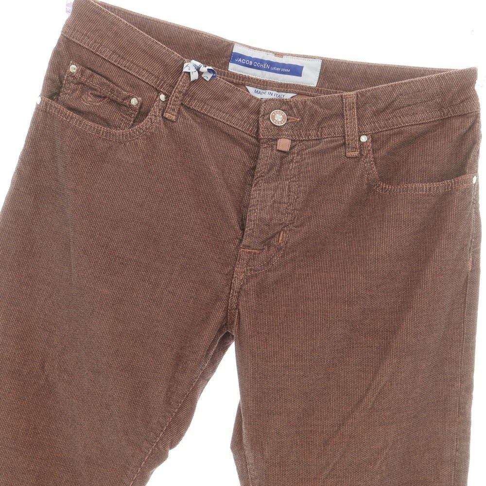 ヤコブコーエン JACOB COHEN BARD FAST ストレッチコットン コーデュロイパンツ ピンクブラウン サイズ34 メンズ