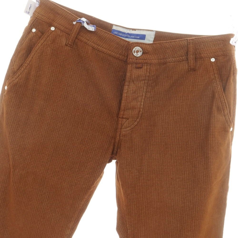 アウトレット ヤコブコーエン JACOB COHEN LENNY ストレッチコットン 5ポケットパンツ ライトブラウン サイズ34 メンズ