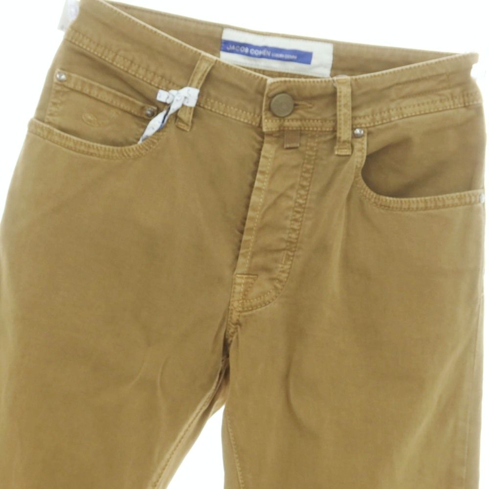 ヤコブコーエン JACOB COHEN BARD ストレッチコットン 5ポケットパンツ オーカー サイズ28 メンズ