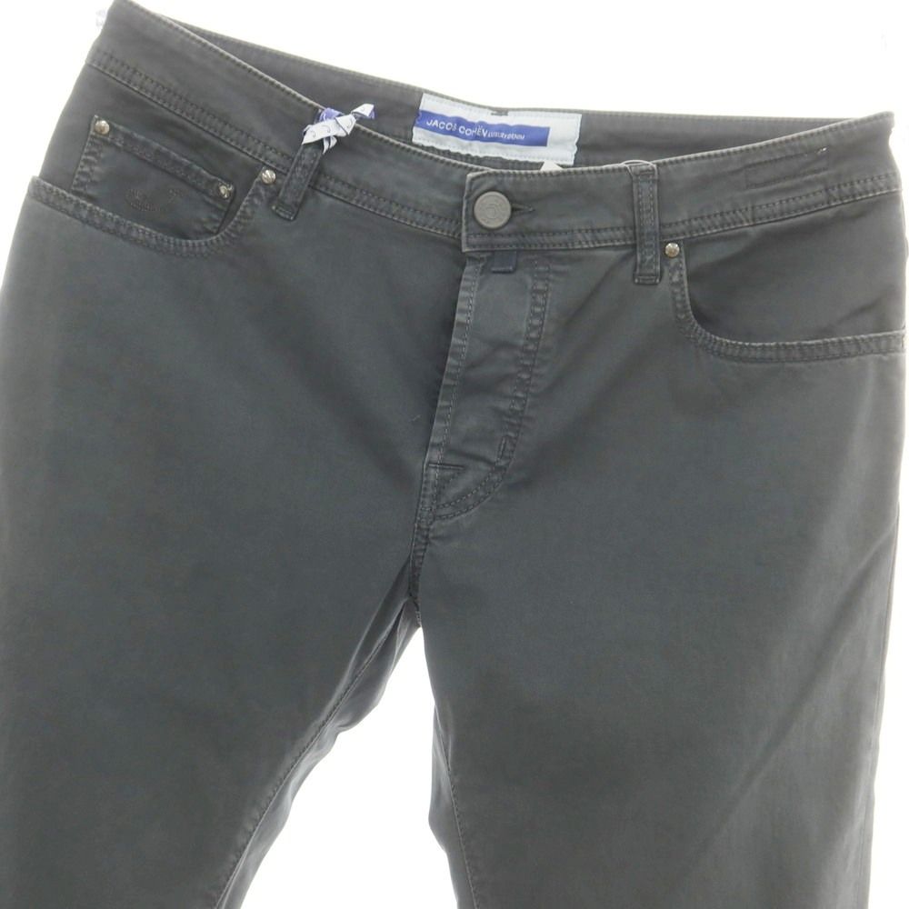 ヤコブコーエン JACOB COHEN BARD ストレッチコットン 5ポケットパンツ グレー サイズ36 メンズ