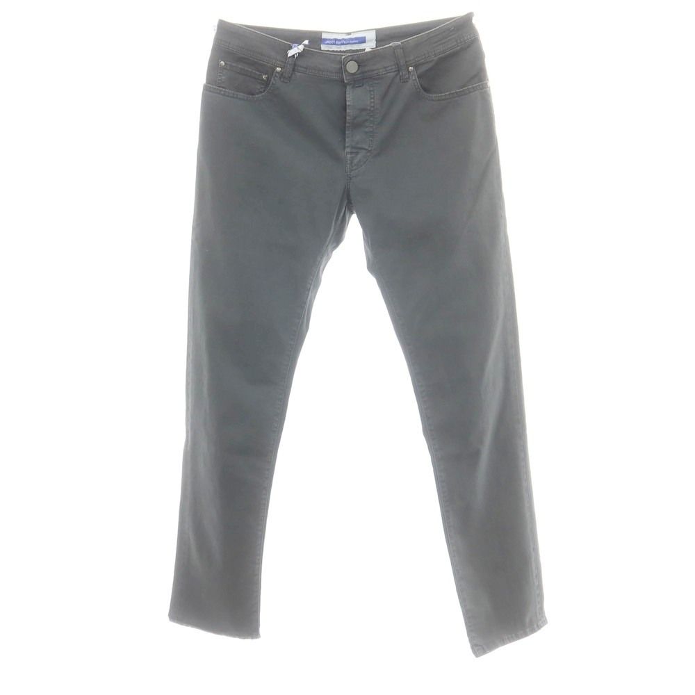 ヤコブコーエン JACOB COHEN BARD ストレッチコットン 5ポケットパンツ グレー サイズ36 メンズ