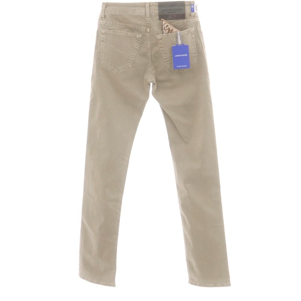 ヤコブコーエン JACOB COHEN BARD ストレッチコットン 5ポケットパンツ グレージュ サイズ28 メンズ