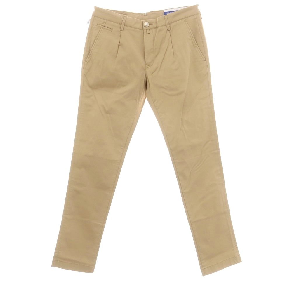 ヤコブコーエン JACOB COHEN BOBBY II ストレッチコットン カジュアルスラックスパンツ ベージュ サイズ34 メンズ