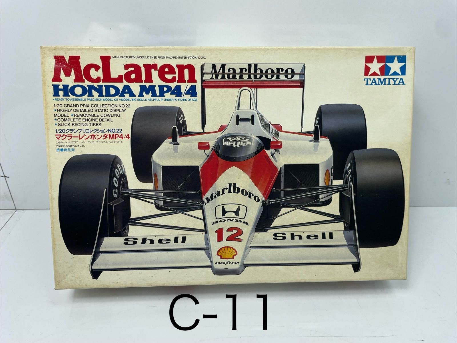 ﾀﾐﾔ 1/20グランプリコレクションNO.22 マクラーレンホンダMP4/4 - メルカリ