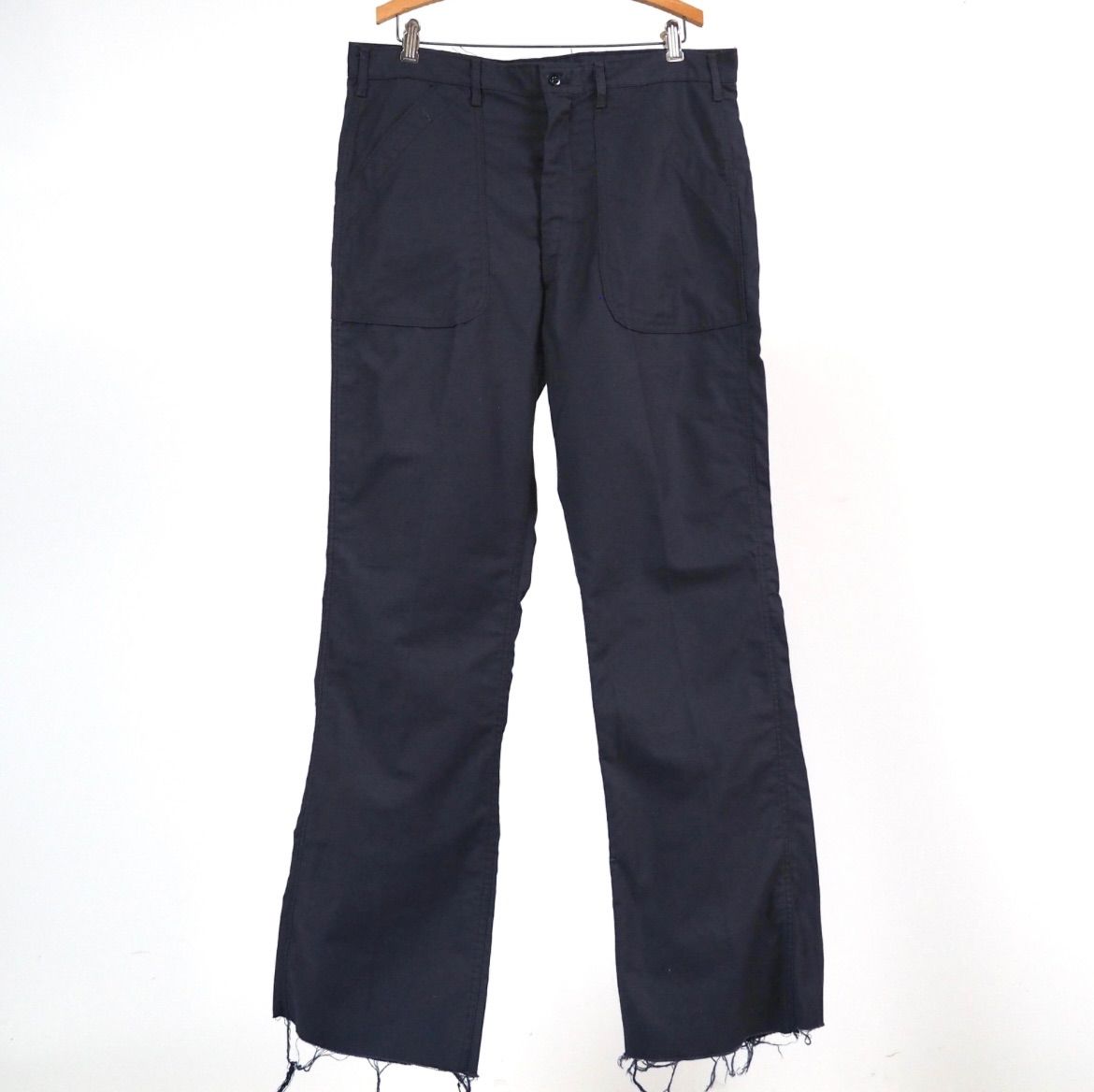 ダークブルー トラウザーズ