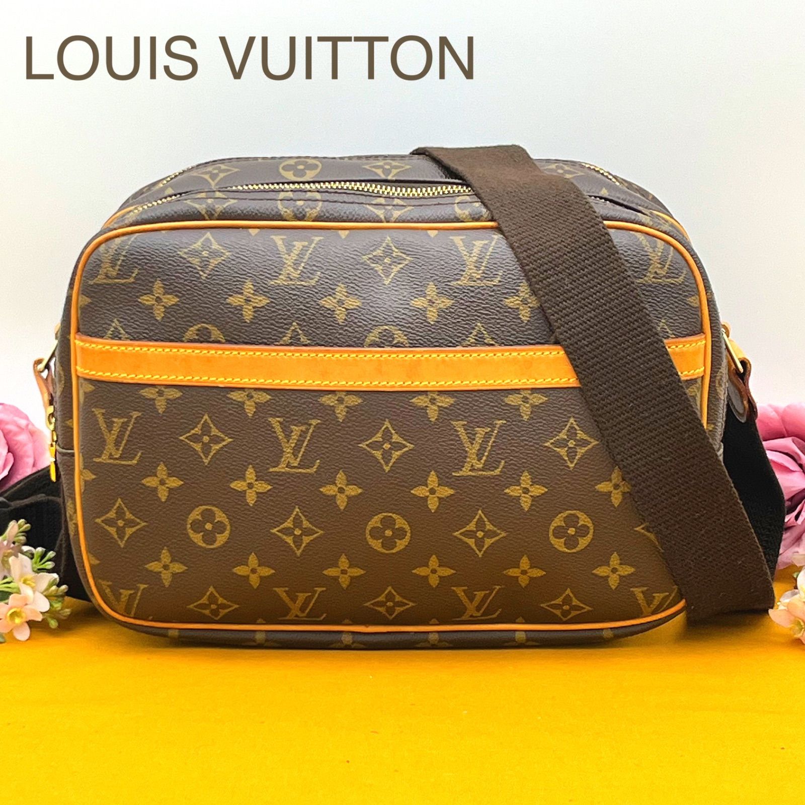 ！極美品！ルイヴィトン　モノグラム リポーターPM ショルダーバッグ 24A ✨極美品✨ルイヴィトン リポーターPM モノグラム ショルダーバッグ