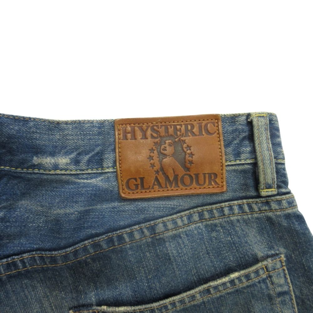 HYSTERIC GLAMOUR ヒステリックグラマー スタッズ デニム パンツ