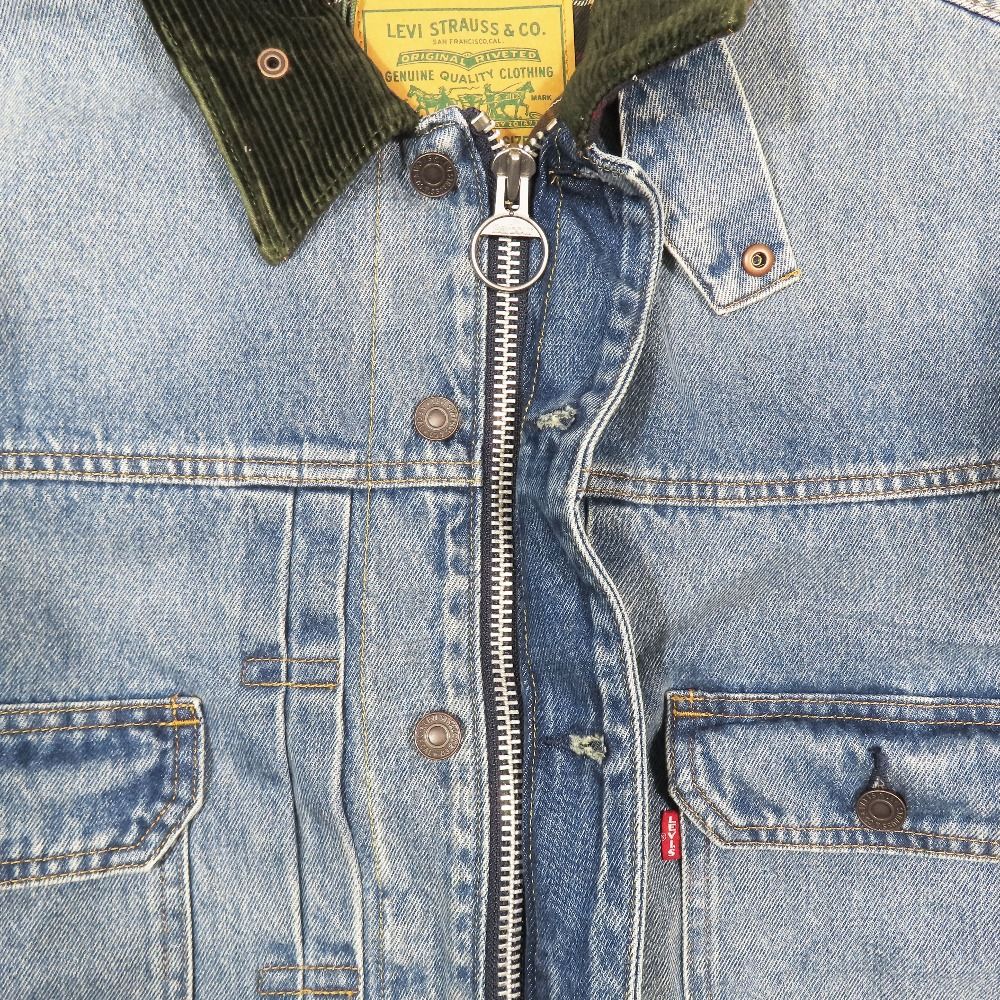 未使用 Barbour × Levi's バブアー リーバイス Type II Denim Trucker