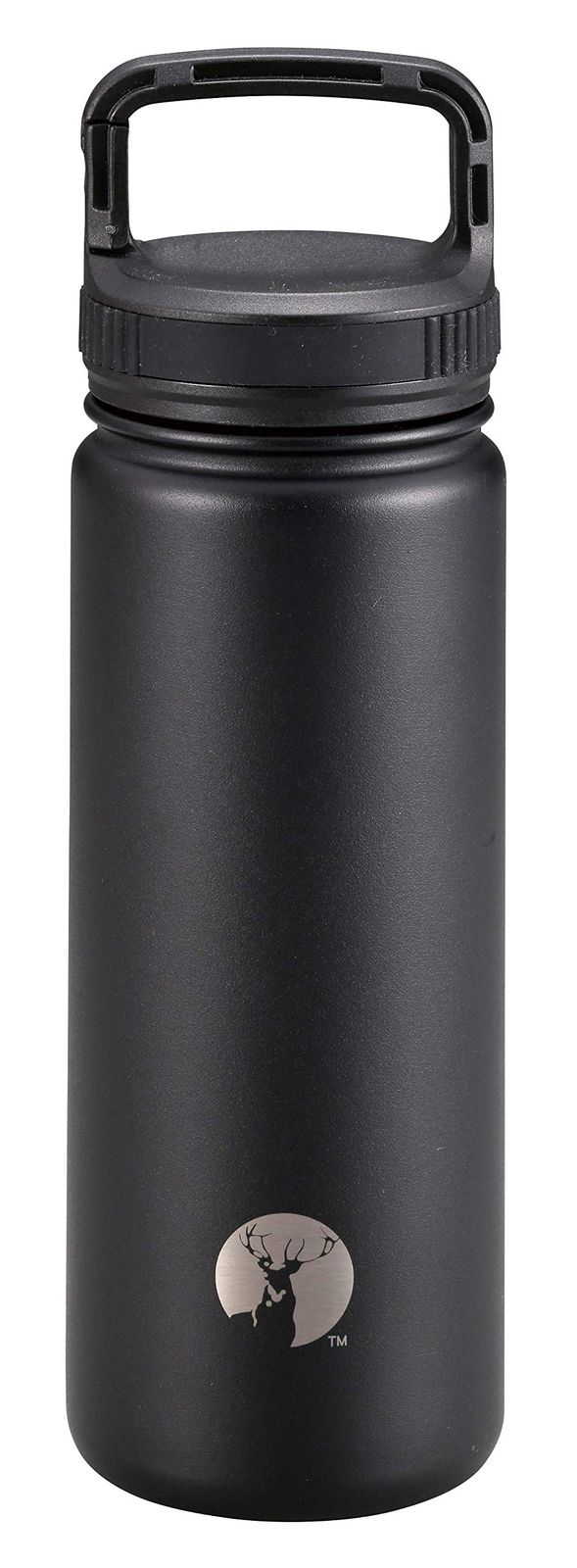 キャンプクロック スポーツボトル ウォーターボトル ガロン水差し 直飲み 注ぎ飲み ダブルステンレスボトル 真空断熱 保冷専用 蓋付 CAPTAIN  STAG（キャプテンスタッグ） 水筒 HDボトル ステンレス 直飲み 真空二重構造 保温・保冷 600ml （ ステンレスボトル 直飲み 保温 ...