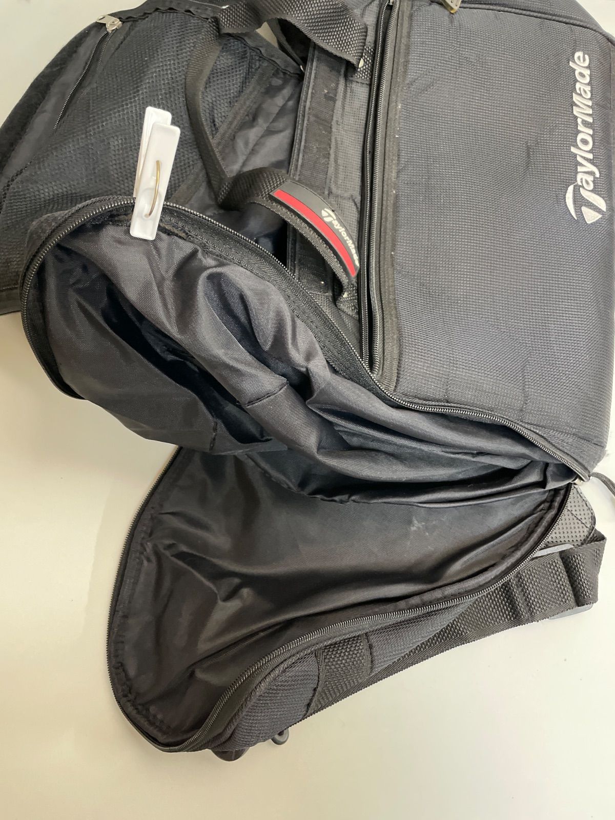 C1-30】◇ TaylorMade ゴルフバック 黒色 - メルカリ
