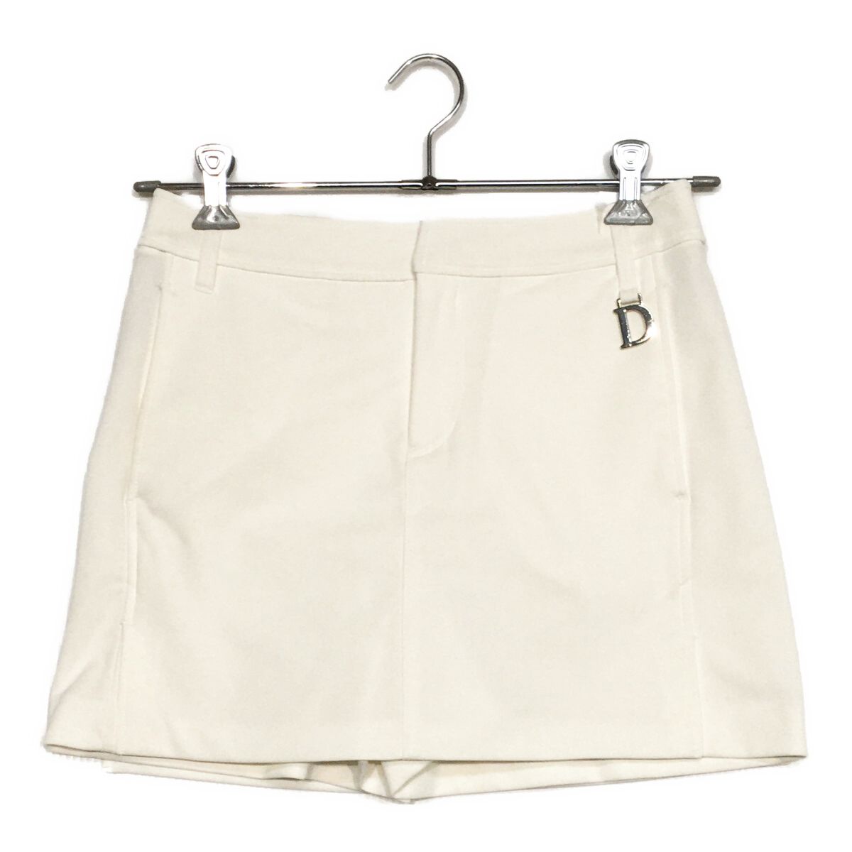 新品　ダンスウィズドラゴン ホワイト　インナーパンツ一体型スカート　2 レディース ダンスウィズドラゴン DANCE WITH DRAGON スカート 2(M) 白