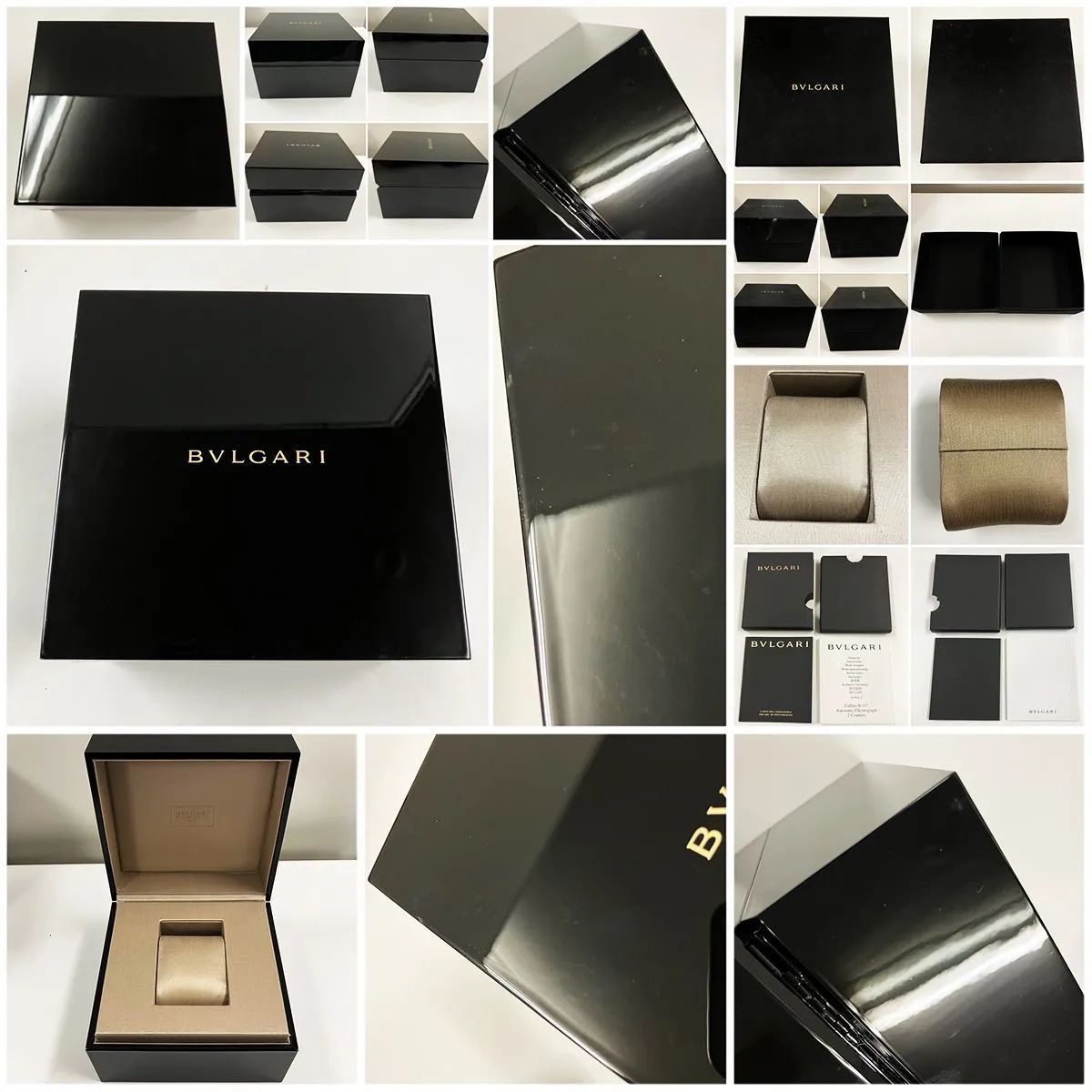 まとめ売り BVLGARI ブルガリ ウォッチケース 時計箱 空箱 6点セット