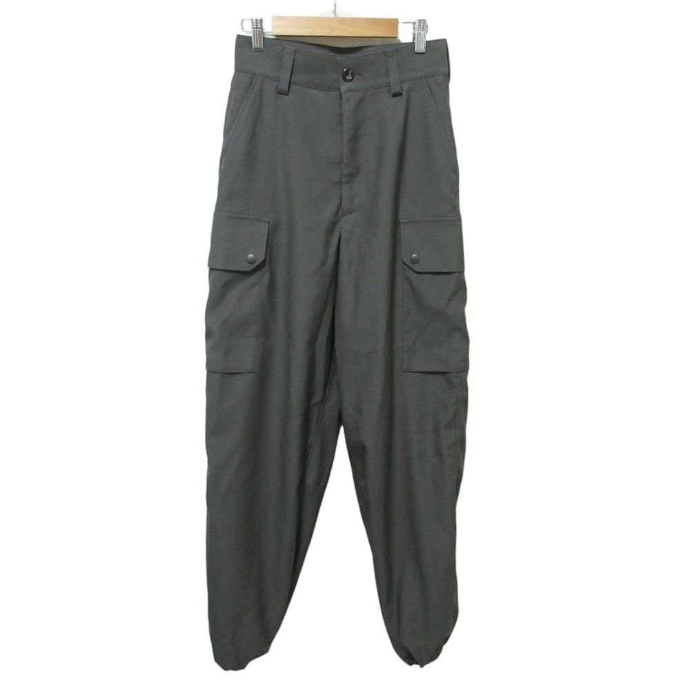 23 SS THE RERACS ザリラクス ジョガー カーゴパンツ 38 カーキ レディース 古着
