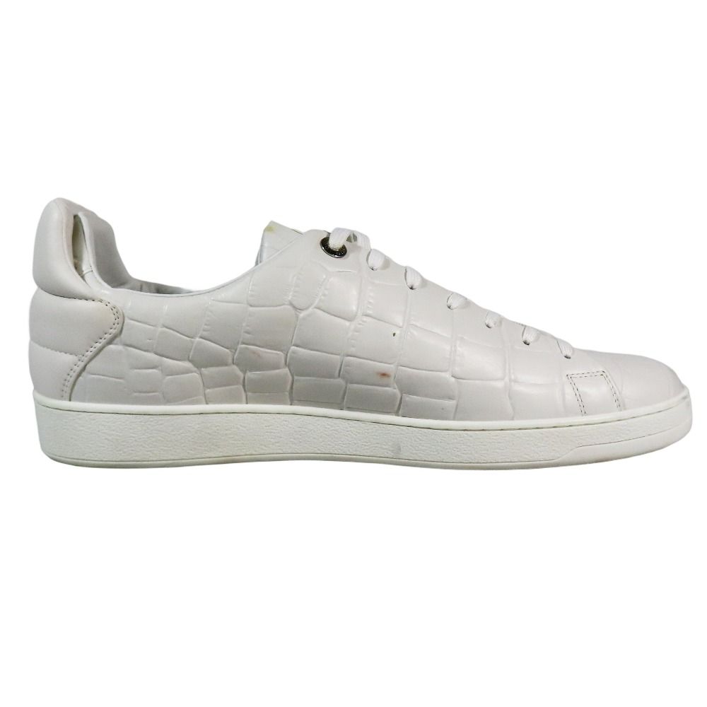 美品✨ ルイヴィトン クロコ型押し フロントローライン メンズ 27cm相当 未使用 LOUIS VUITTON ルイヴィトン フロントローライン ローカット