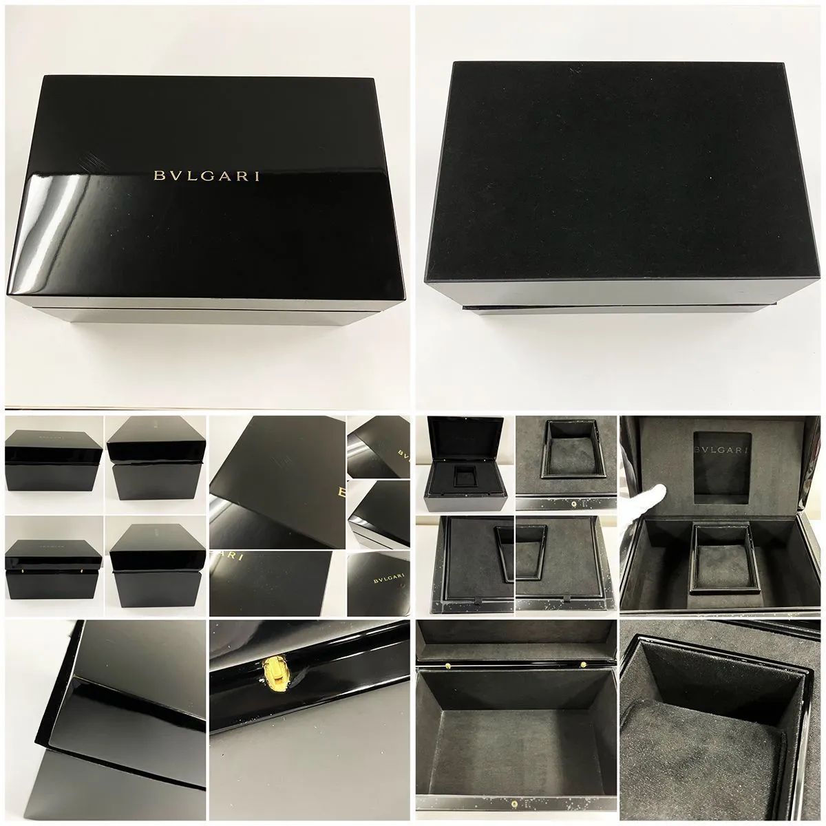 BVLGARI ブルガリ　時計箱　7点セット BVLGARI ブルガリ 時計箱 7点セット BVLGARI ブルガリ 時計箱 7点
