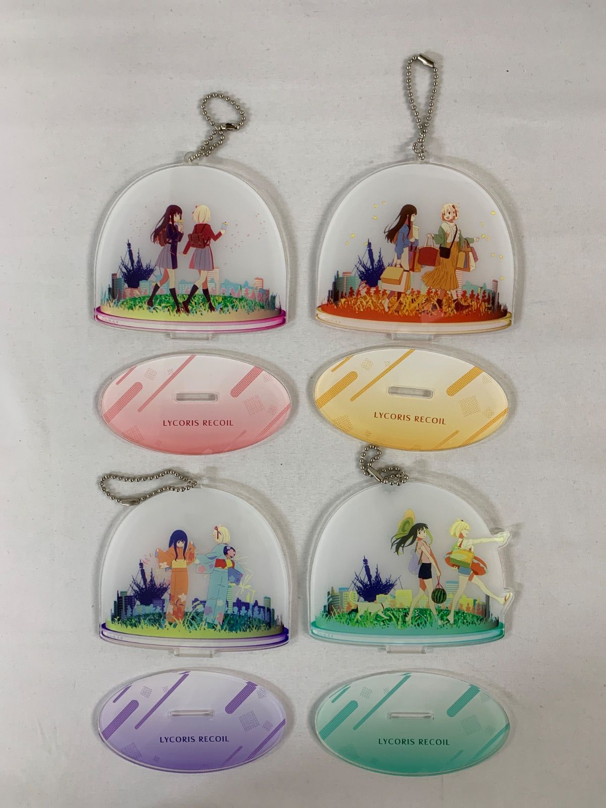 リコリス・リコイル展★アクリルチャーム アクリルキーホルダー全種類セット 14個 リコリス・リコイル展☆アクリルチャーム アクリルキーホルダー全種類
