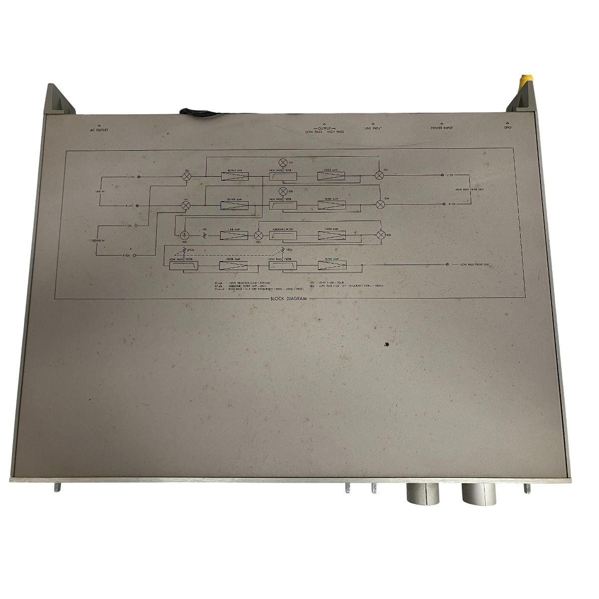 クロスオーバーネットワーク 音響機材
