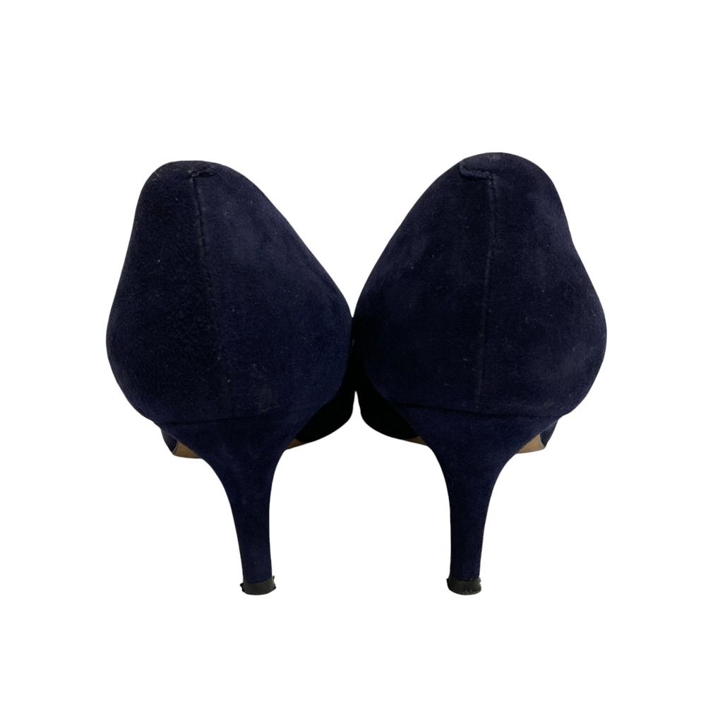 美品✨ペリーコ PELLICO スタッズ スエード パンプス ネイビー 24.5 PELLICO ペリーコ スタッズパンプス/スウェード 表記サイズ:35.5