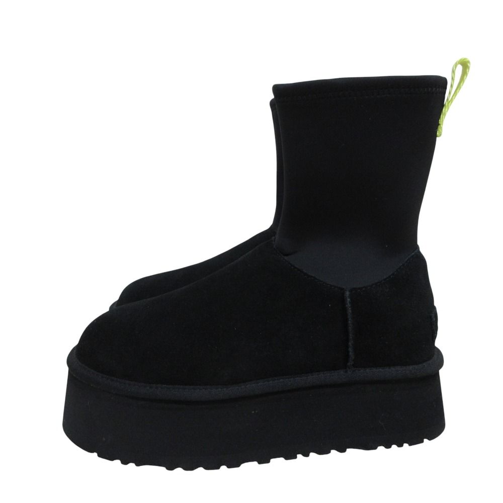 UGG アグ Classic Dipper クラシック ディッパー ブーツ 厚底 1144031 USA 7 サイズ24.0 cm ブラック レディース 古着