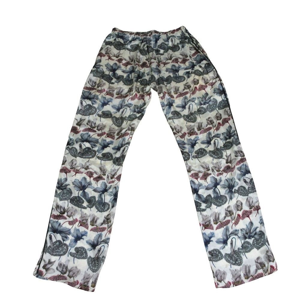 Dries Van Noten ドリスヴァンノッテン フローラルプリント イージーパンツ 44 マルチ レディース 古着