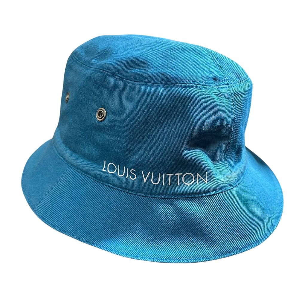 良品 LOUIS VUITTON ルイヴィトン シャポーモノグラム デニム バケット