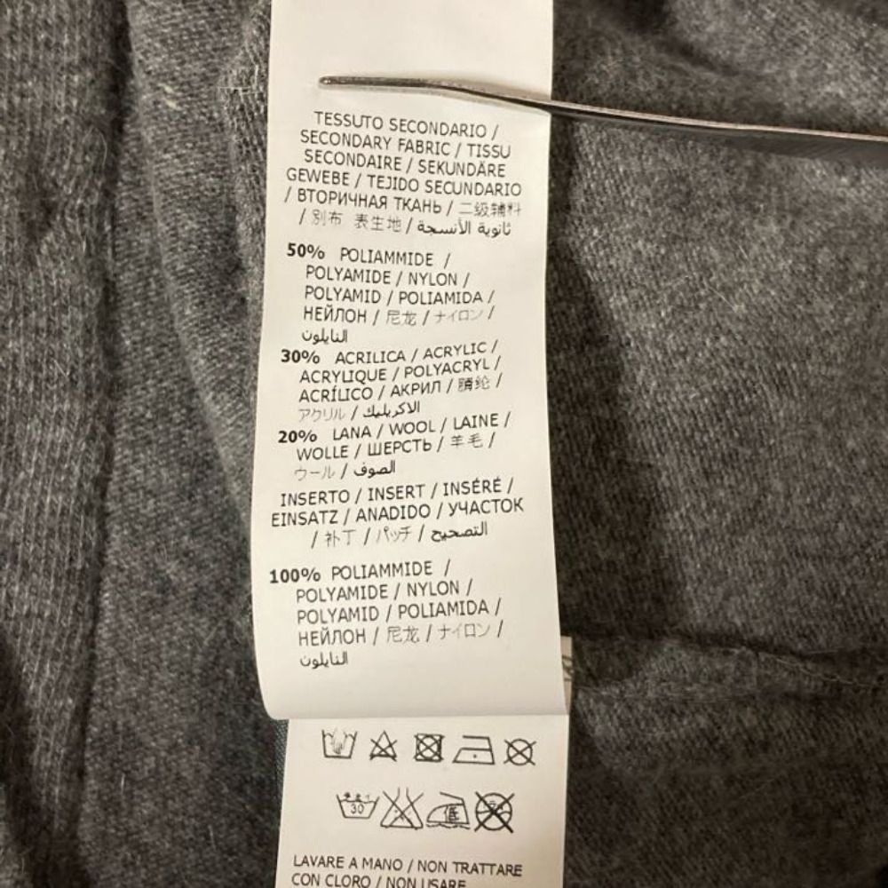 良品 Miss Blumarine ミスブルマリン レースドッキングニット