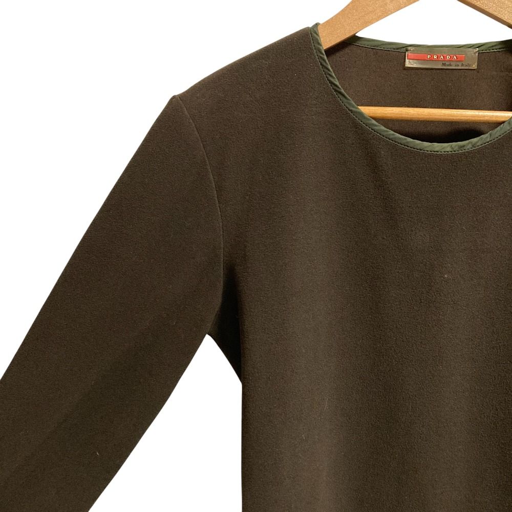 美品 PRADA SPOTRTS プラダスポーツ ロングスリーブ フリース