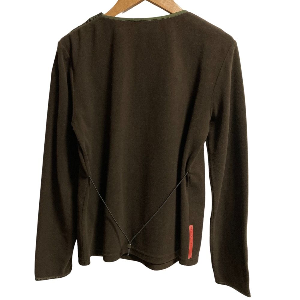 美品 PRADA SPOTRTS プラダスポーツ ロングスリーブ フリース