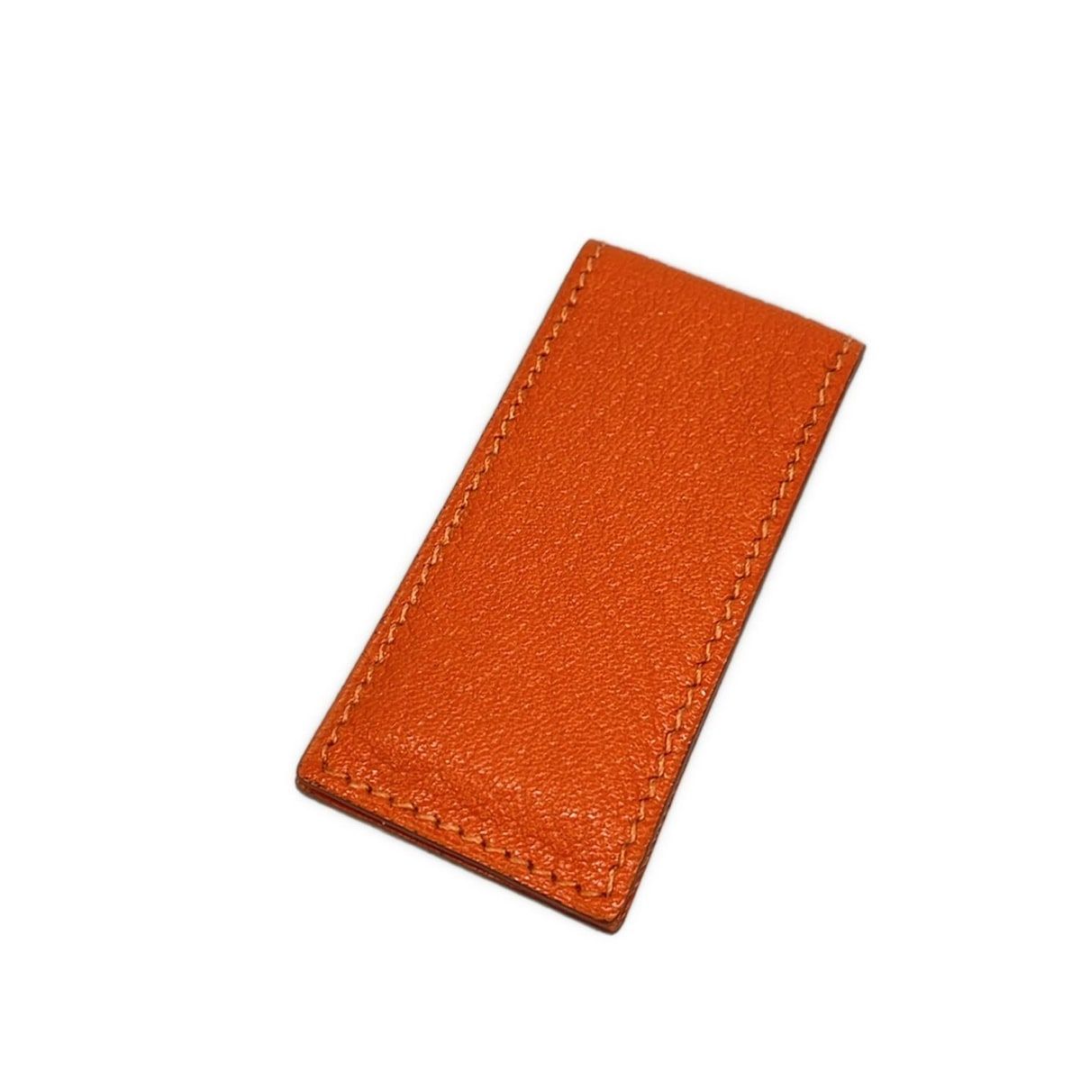 HERMES エルメス マネークリップ - オレンジ