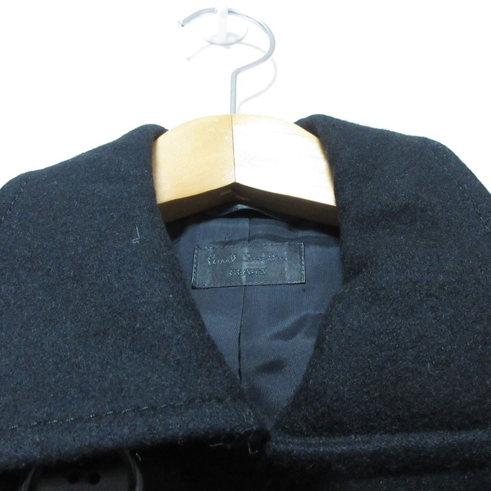 美品 Paul Smith BLACK ポールスミスブラック ウール カシミヤブレンド