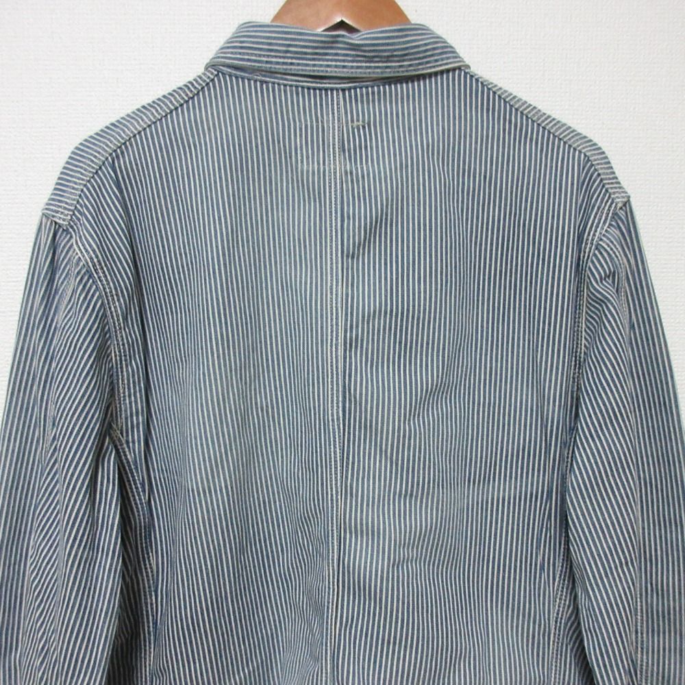 美品 POLO RALPH LAUREN ポロラルフローレン ヒッコリーカバーオール