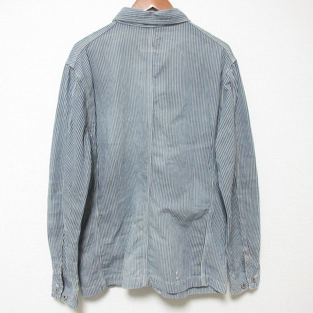 美品 POLO RALPH LAUREN ポロラルフローレン ヒッコリーカバーオール