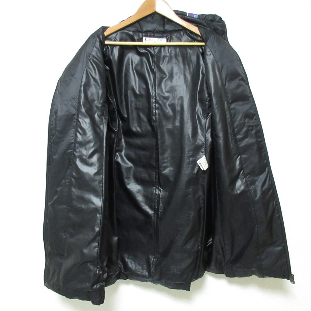 レオナールスポーツ ブラック ナイロンジャケット レディース サイズ38