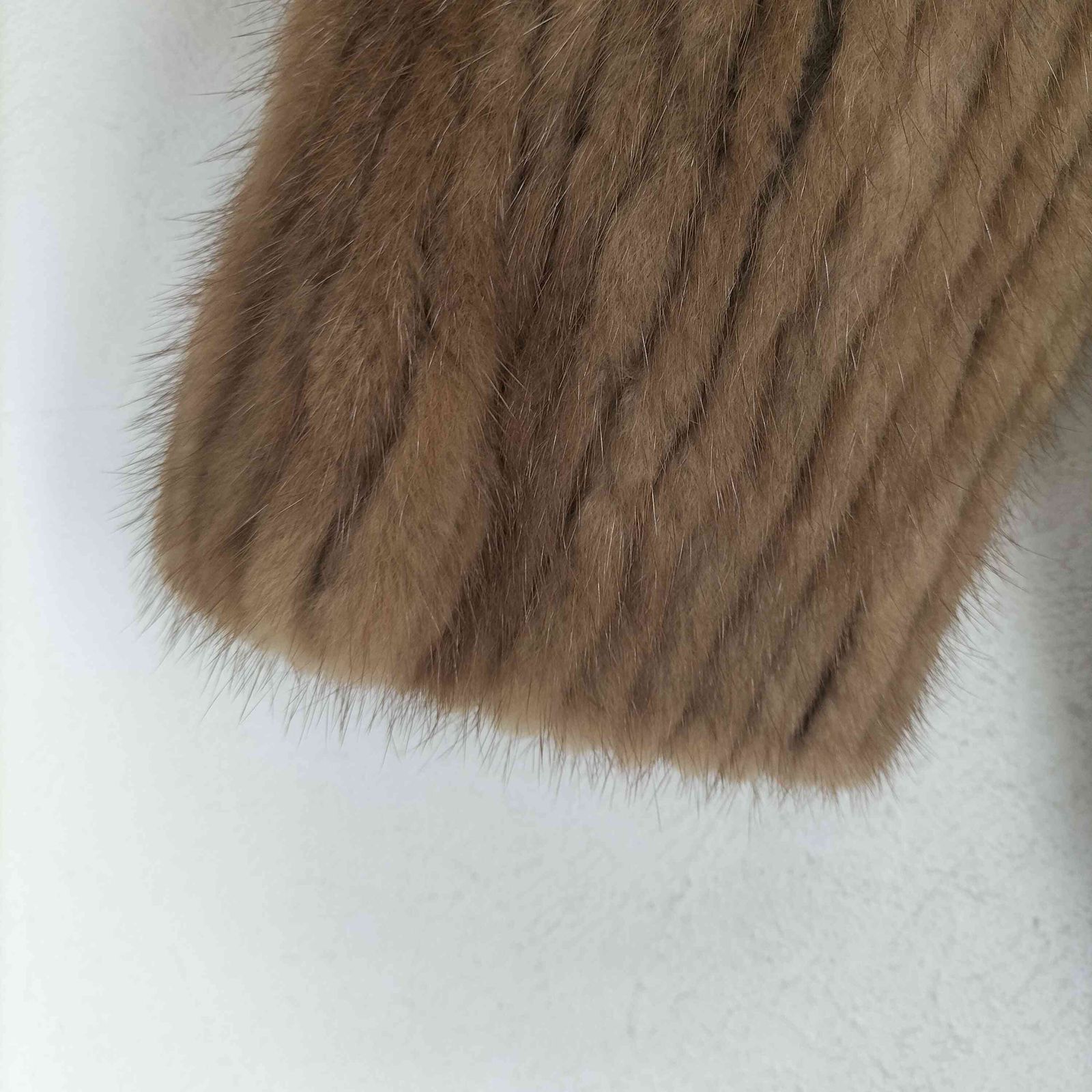 サガミンク SAGA MINK 銀サガ ミンクファーショールカラージャケット