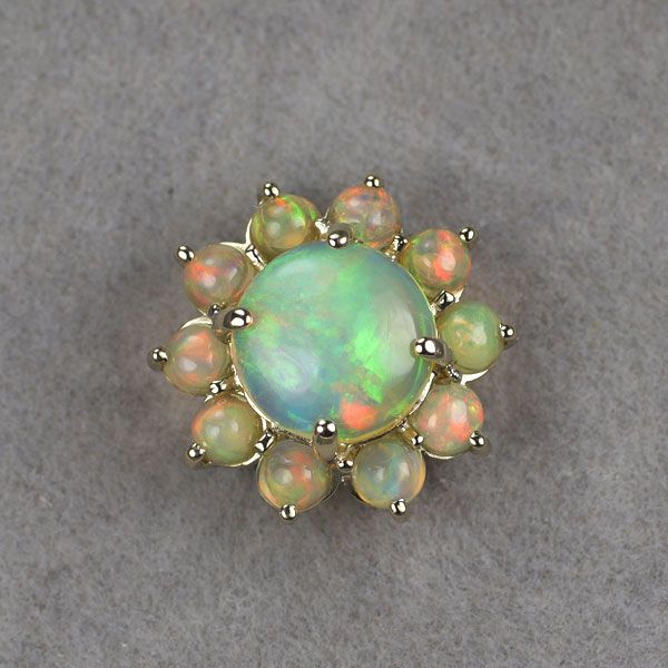 K18YG オパール ペンダントトップ 1.20ct - メルカリ